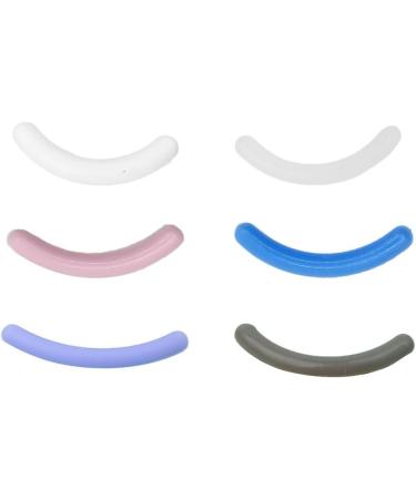 AUklOPVZZ 10pieces Curved Eyelash Curler Refills Reusable and Made with Silica Gel Eyelash Curler Replacement Refill Pads White - Buy Online on GoSupps.com