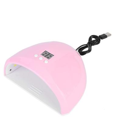 36W Intelligent LED UV Nail Lamp Dryer Lamp Manicure Tool(Pink)