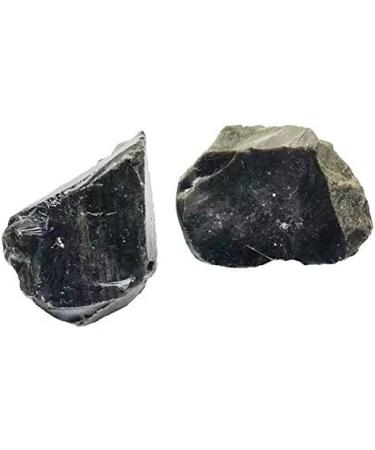1pc Natural Rough Rock Crystal Black Obsidian Large Raw Stones Ornaments WANHONGYIN Natural Stones and Minerals - Buy Online on GoSupps.com