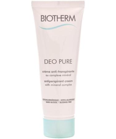 Biotherm Deo Pure Antiperspirant Cream 75ml - Effective Sweat Protection - Buy Online on GoSupps.com