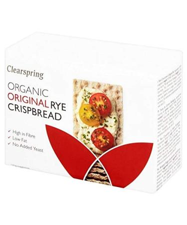 x Clearspring Organic Rye Crispbread 200g Original