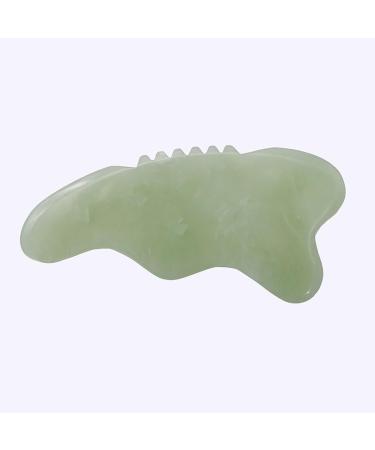 Buy Gua Sha Tool - Jade Stone Guasha Board for Face Neck & Eye Massage | International Shipping Available - Buy Online on GoSupps.com