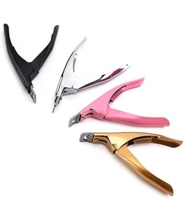 SJLS Stainless Steel Art Nail Clipper Professional Cutter Gel False Nail Tips Edge Cutters One Word Clippers Nails Manicure Tool (Color : Pink) - Buy Online on GoSupps.com