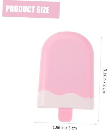 Homsfou Contact Lens Organizer Box - 2 Sets with Mirror & Container for Colored Lenses - Stylish Ice Cream Design Travel-Friendly Lens Holder - Buy Online on GoSupps.com