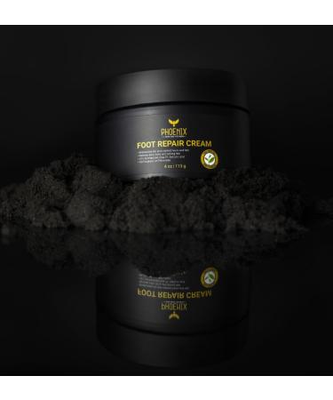 Foot Moisturizer for Dry Cracked Feet | Callus Remover with 42% Urea & Tea Tree Oil | Paraben-Free | Phoenix Skin Care - Men's Foot Cream for Soft Smooth Feet - Buy Online on GoSupps.com