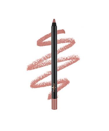 Mellow Cosmetics Gel Lip Pencil - Matte Liner for Women - Long-Lasting & No Bleeding - Organic  Natural  Vegan  Cruelty-Free - Paraben-Free Makeup - Rose - Rose