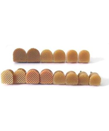 6 Pairs U-Shaped High Heel Non-Slip Tip Cap Protectors - Beige (2 Pairs Each for 8mm/9mm/10mm) | Shoe Repair Pads Cups for Noise Reduction - Buy Online on GoSupps.com