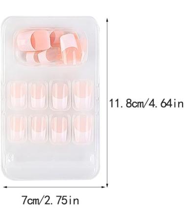 dijiusidy False Nail Perfect Matching Simple to Wear Fingernail Full Coverage Press Type Strong Viscosity Adjustable Paster Type 33 F741 Type 33 F741 - Buy Online on GoSupps.com