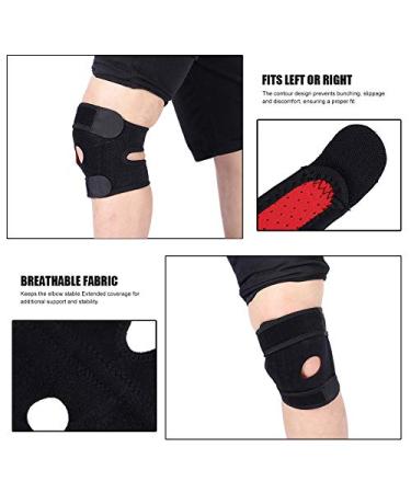 Tennis Elbow Brace - Adjustable Neoprene Support for Pain Relief | Golf & Tennis Arm Strap - Buy Online on GoSupps.com