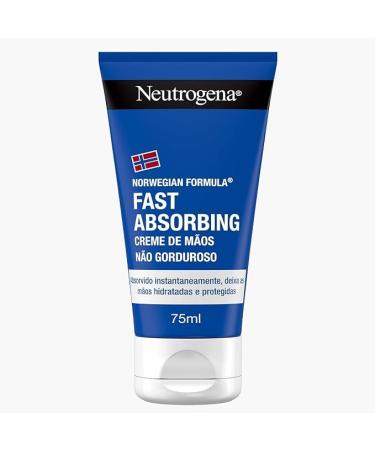 Neutrogena Neutrogena Unisex - Adult Neutrogena Fast Absorption Hand Cream - Cotton Blue 75 ml Pack of 1