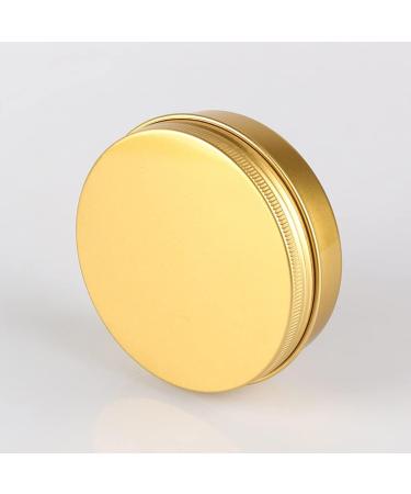 Zeoabsy 10 Pieces 100ml Gold Aluminum Empty Jars - Ideal for Storage & DIY Projects - Fast International Shipping - Buy Online on GoSupps.com