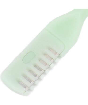 ZJchao Manual Nose Hair Trimmer - 360 Rotation Double Heads Deep Cleansing - Mint Green - 3pcs - International Shipping Available - Buy Online on GoSupps.com