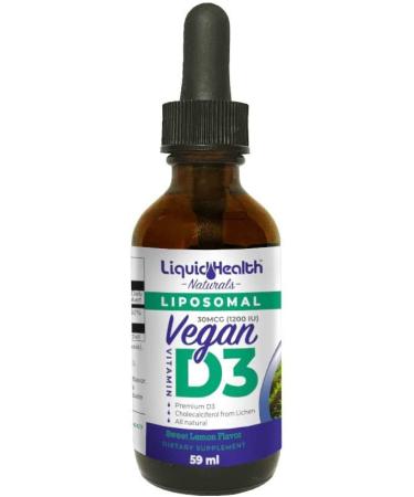 Liquid Health Naturals Liposomal Vegan Vitamin D3. 59ml