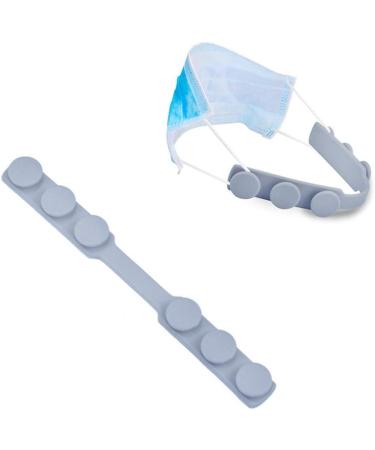 16-Piece Silicone Ear Hooks & Pads Adjustable Ear Protection for Headsets & Earrings (Gray) | DIY Facial & Mouth Protection - Buy Online on GoSupps.com