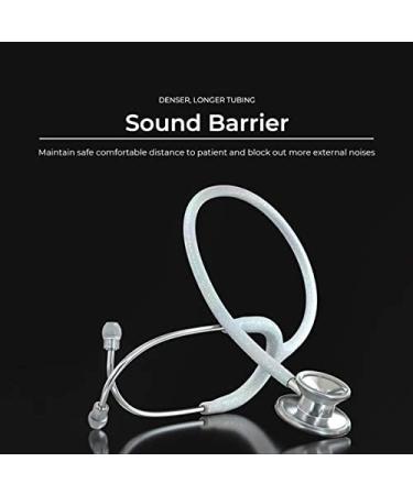 MDF Instruments MD One Epoch Titanium Stethoscope - Lightweight Adult Free-Parts-for-Life White Tube Rosegold Chestpiece - Buy Online - Buy Online on GoSupps.com