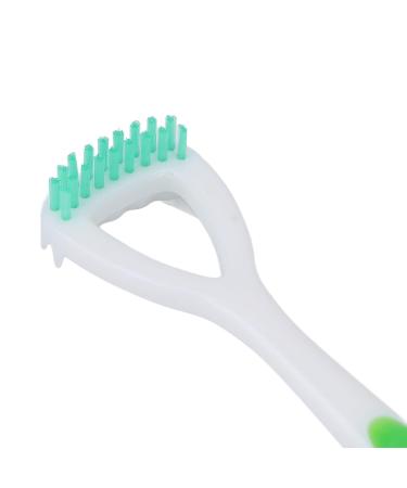 Buy Tongue Scraper Cleaner - Flexible & Safe Oral Hygiene Tool with Long Handle | Travel Case Included (Green) - Buy Online on GoSupps.com