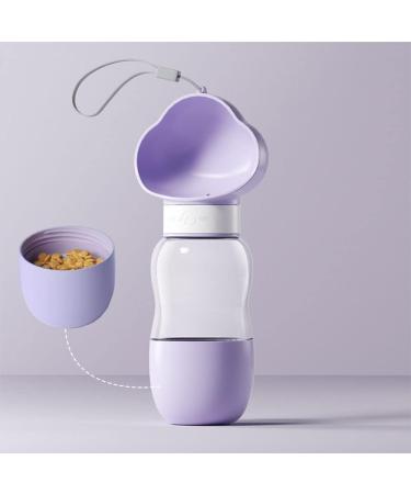Edoxus Dog Drinking Bottle | Outdoor Portable Dog Water Bottle - No Harmful Substances | Purple Cloud - Buy Online on GoSupps.com