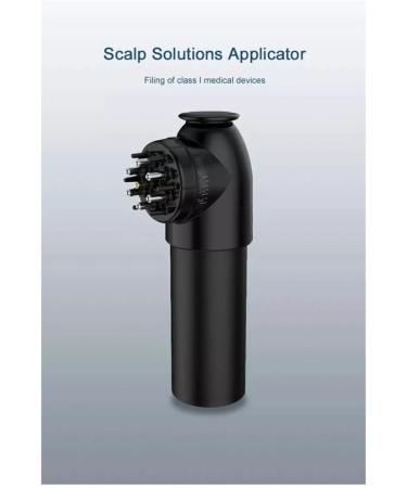 Samoruk 70ml Scalp Slicer - Portable Black Comb for Hair Loss Treatment & Nutrient Absorption - Buy Online on GoSupps.com