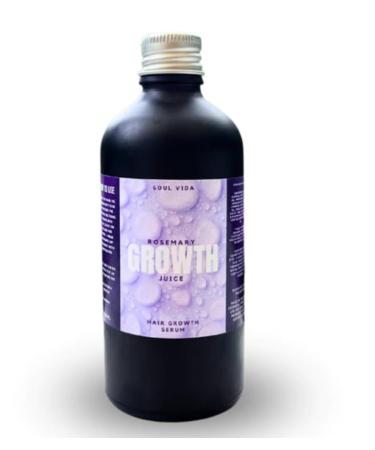 Rosemary Juice - Ultimate Hair Growth Hair Oil - Made with 100% Natural Oils - Plastic Free - Handmade in the UK - 100ml