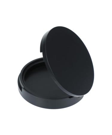 FRCOLOR 2pcs Travel Powder Kit Honey Face Powder Case Cream Bottles Loose Powder Cosmetic Empty Box M Black