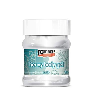Zita's Creative Heavy Body Gel 230ml matt. Relief paste 3D paste