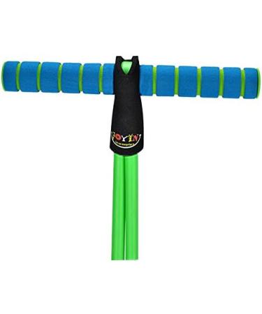 JOYIN Toy Foam Pogo Jumper for Kids and Toddlers - Safe and Fun Pogo Stick with 250 lb Capacity, Blue - Easy Carry Zippered Bag - Buy Online on GoSupps.com