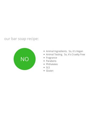 Kiss My Face Olive Oil Fragrance Free Bar Soap - Moisturizing, Vegan & Cruelty Free - 4 oz x 3 Pack - Buy Online on GoSupps.com