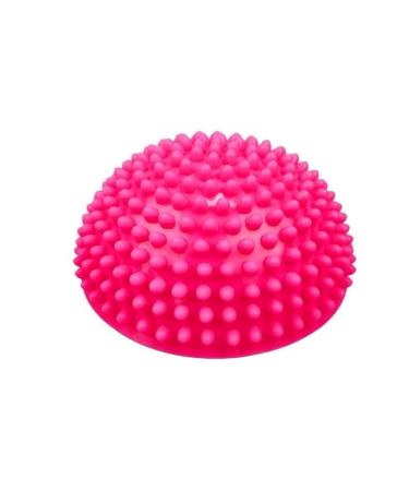 16cm Yoga Ball PVC Massage Exercise Ball Gym Pilates Fitness Balance Massage Ball (Color : Pink)