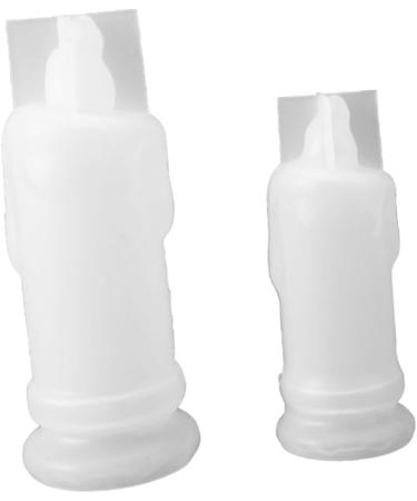 TEHAUX 2 Pcs Epoxy Resin Diy Crystal Epoxy Mold Resin Molds Candle Mold Silicone Mold Cake Mold Candlestick - Buy Online on GoSupps.com