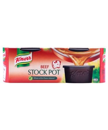 Knorr Knorr Boeuf Stock Pot 4 x 28 g (paquet de 8 x 4)