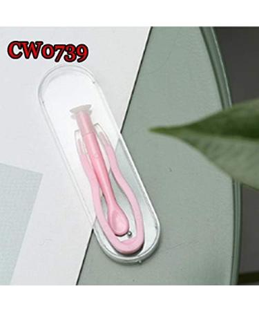 5pcs Mix Color Plastic Tweezers Set with Silicone Cover & Contact Lens Inserter - Travel Case Included - Buy Online on GoSupps.com