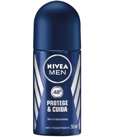  NIVEA NIVEA MEN Protect & Care 3-pack of antiperspirant roll-on deodorants for men 50 ml with 0% alcohol with NIVEA Men Care complex regulates perspiration for 48 hours - Buy Online on GoSupps.com