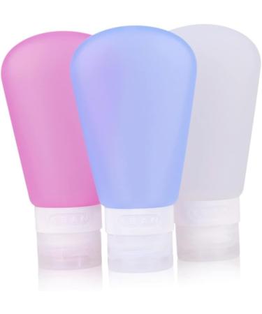 Housoutil 2pcs Shampoo Disposable Containers Silicone Press Bottle Empty Bottle Travel Filling Bluex2pcs Size 1x2pcs - Buy Online on GoSupps.com