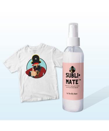 Sublimation Spray for Cotton and Cotton/Polyester Blends. Achieve Brighter and More Vibrant Colors. Easy to use-no Mixing required-200ml
