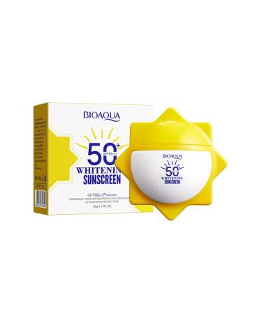 Sun SPF 50+ Protect Skin UV Face Cream SPF 50 UVA & UVB Protection Immediately