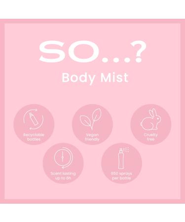 So... Strawberry & Cream Body Mist 100ml - Buy Online on GoSupps.com