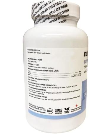 NutriWise Lutein Plus Antioxidant for Eye Health (Bilberry Zeaxanthin Lutein) - Buy Online on GoSupps.com