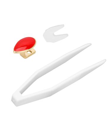 ICRPSTU Hip Hop Teeth Single Removable Mouth Teeth Halloween Dentures Ornaments Accessories Teeth (Red)