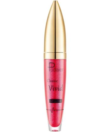  Mzshne Extreme shine crystal lip gloss. Vegan and cruelty-free formula. Popular beauty makeup lipstick. - Buy Online on GoSupps.com