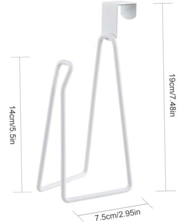 Storage rackToilet Roll Holder Over The Tank Toilet Tissue Roll Paper Holder Stand Dispenser Reserve for Bathroom Storage and Organization- White - Buy Online on GoSupps.com