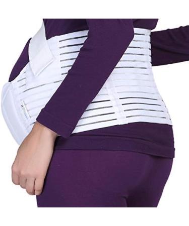 Buy NEOtech Care Maternity Belt - Pregnancy Support for Waist Back and Abdomen - Comfortable Belly Brace (White Size M) | International Shipping Available - Buy Online on GoSupps.com