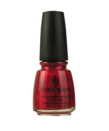 China Glaze Red Pearl Nail Polish 14ml Red Pearl Red Pearl