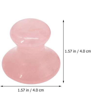 Beaupretty Face Roller & Jade Gua Sha Set - 2Pcs Natural Rose Facial Massage Tools for Skin Care SPA & Relaxation - Buy Online on GoSupps.com