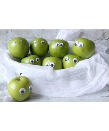 700 Googly Wiggle Eyes Self-Adhesive Assorted Sizes - DIY Scrapbooking Crafts - Black & White - Buy Online on GoSupps.com
