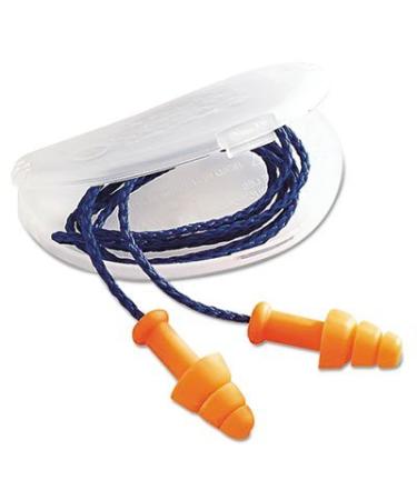 Honeywell Howard Leight SMF30 SmartFit Multiple-Use Earplugs Cordless 25NRR Orange 100 Pairs