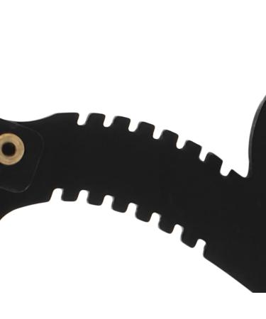 Barber Finger Razor - Straight Edge Razor for Salon & Home Use | Wave Texture & Smooth Surface - Buy Online on GoSupps.com