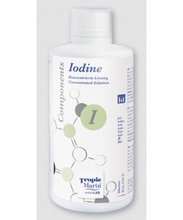 Dr Biener Tropic Marin Components Iodine 250 ml for aquarium highly concentrated solution for the supply of iodine in case of deficiencies in the aquarium I 250 ml