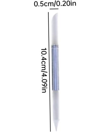 Glass Cuticle Pusher Tool Glass Cuticle Pusher Professional Manicure Stick Nail Cuticle Remover Tools Transparent - Buy Online on GoSupps.com