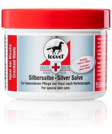 Leovet First Aid Silver Ointment Double Pack | 2 x 150 ml | Skin Care After Injuries | Ideal for Mauke Treatment - Buy Online on GoSupps.com