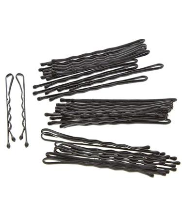 Hair clips wavy with round corners Hair clips (with waves) 5 cm 30 pieces